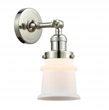 Innovations Lighting 203-PN-G181S-LED - Canton - 1 Light - 5 inch - Polished Nickel - Sconce