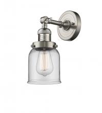 Innovations Lighting 203-SN-G52 - Bell - 1 Light - 5 inch - Brushed Satin Nickel - Sconce