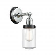  203PC-BPBK-HRBK-G314 - Dover - 1 Light - 5 inch - Polished Chrome - Sconce