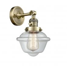  203SW-AB-G532 - Oxford - 1 Light - 8 inch - Antique Brass - Sconce