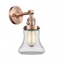 Innovations Lighting 203SW-AC-G192-LED - Bellmont - 1 Light - 7 inch - Antique Copper - Sconce