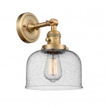  203SW-BB-G74-LED - Bell - 1 Light - 8 inch - Brushed Brass - Sconce