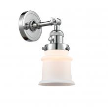  203SW-PC-G181S-LED - Canton - 1 Light - 5 inch - Polished Chrome - Sconce