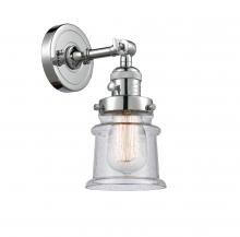  203SW-PC-G184S-LED - Canton - 1 Light - 5 inch - Polished Chrome - Sconce