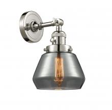 Innovations Lighting 203SW-PN-G173 - Fulton - 1 Light - 7 inch - Polished Nickel - Adjustable Sconce