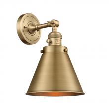 Innovations Lighting 203-BB-M13-BB - Appalachian - 1 Light - 8 inch - Brushed Brass - Sconce