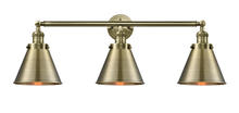 Innovations Lighting 205-AB-M13-AB - Appalachian - 3 Light - 32 inch - Antique Brass - Bath Vanity Light