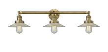 Innovations Lighting 205-BB-G2-LED - Halophane - 3 Light - 33 inch - Brushed Brass - Bath Vanity Light