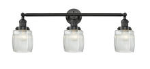  205-BK-G302 - Colton - 3 Light - 32 inch - Matte Black - Bath Vanity Light