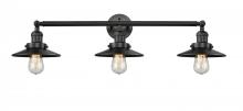 Innovations Lighting 205-BK-M6-LED - Railroad - 3 Light - 32 inch - Matte Black - Bath Vanity Light