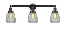 Innovations Lighting 205-OB-G142-LED - Chatham - 3 Light - 30 inch - Oil Rubbed Bronze - Bath Vanity Light