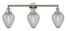  205-PN-G165 - Geneseo - 3 Light - 32 inch - Polished Nickel - Bath Vanity Light