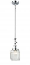 Innovations Lighting 206-PC-G302-LED - Colton - 1 Light - 6 inch - Polished Chrome - Stem Hung - Mini Pendant