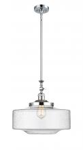  206-PC-G694-16 - Bridgeton - 1 Light - 16 inch - Polished Chrome - Stem Hung - Mini Pendant