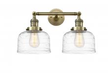 Innovations Lighting 208-AB-G713 - Bell - 2 Light - 19 inch - Antique Brass - Bath Vanity Light