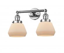 Innovations Lighting 208-PC-G171-LED - Fulton - 2 Light - 17 inch - Polished Chrome - Adjustable Bath Vanity Light