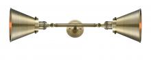 Innovations Lighting 208L-AB-M13-AB - Appalachian - 2 Light - 8 inch - Antique Brass - Bath Vanity Light