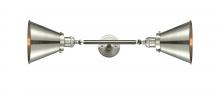 Innovations Lighting 208L-SN-M13-SN-LED - Appalachian - 2 Light - 8 inch - Brushed Satin Nickel - Bath Vanity Light