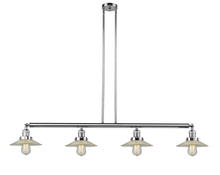 Innovations Lighting 214-PC-G2-LED - Halophane - 4 Light - 53 inch - Polished Chrome - Stem Hung - Island Light