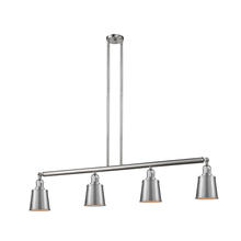  214-SN-M9-SN - Addison - 4 Light - 50 inch - Brushed Satin Nickel - Stem Hung - Island Light