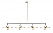 Innovations Lighting 214-SN-MFR-SN-12 - Appalachian - 4 Light - 57 inch - Brushed Satin Nickel - Stem Hung - Island Light