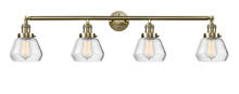  215-AB-G172 - Fulton - 4 Light - 43 inch - Antique Brass - Bath Vanity Light