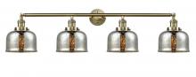  215-AB-G78 - Bell - 4 Light - 45 inch - Antique Brass - Bath Vanity Light