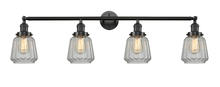 Innovations Lighting 215-OB-G142-LED - Chatham - 4 Light - 42 inch - Oil Rubbed Bronze - Bath Vanity Light