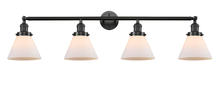 Innovations Lighting 215-OB-G41-LED - Cone - 4 Light - 44 inch - Oil Rubbed Bronze - Adjustable Bath Vanity Light