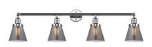 Innovations Lighting 215-PC-G63-LED - Cone - 4 Light - 42 inch - Polished Chrome - Adjustable Bath Vanity Light