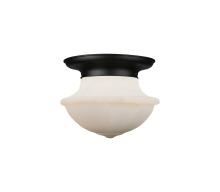  221-1F-BK-G541 - Oxford - 1 Light - 14 inch - Matte Black - Flush Mount