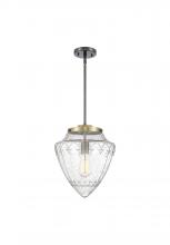 Innovations Lighting 221-1S-BAB-G664-12 - Beacon - 1 Light - 16 inch - Black Antique Brass - Stem Hung - Pendant