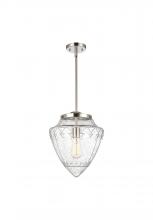  221-1S-PN-G664-12 - Beacon - 1 Light - 16 inch - Polished Nickel - Cord hung - Pendant