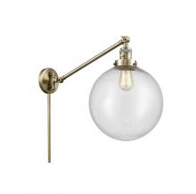 Innovations Lighting 237-AB-G204-12 - Beacon - 1 Light - 12 inch - Antique Brass - Swing Arm