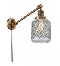 Innovations Lighting 237-BB-G262-LED - Stanton - 1 Light - 6 inch - Brushed Brass - Swing Arm