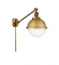 Innovations Lighting 237-BB-HFS-84-BB-LED - Hampden - 1 Light - 9 inch - Brushed Brass - Swing Arm