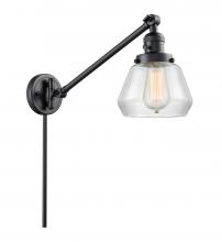 Innovations Lighting 237-BK-G172-LED - Fulton - 1 Light - 8 inch - Matte Black -Adjustable Swing Arm