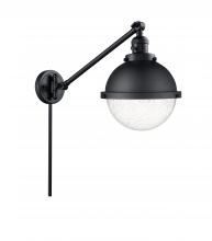  237-BK-HFS-84-BK - Hampden - 1 Light - 9 inch - Matte Black - Swing Arm