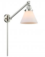 Innovations Lighting 237-SN-G41-LED - Cone - 1 Light - 8 inch - Brushed Satin Nickel - Swing Arm