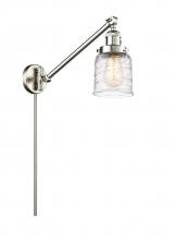 Innovations Lighting 237-SN-G513-LED - Bell - 1 Light - 8 inch - Brushed Satin Nickel - Swing Arm