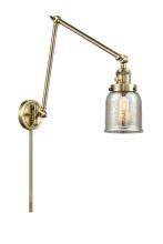 Innovations Lighting 238-AB-G58 - Bell - 1 Light - 8 inch - Antique Brass - Swing Arm