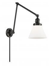 Innovations Lighting 238-BK-G41-LED - Cone - 1 Light - 8 inch - Matte Black - Swing Arm