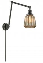 Innovations Lighting 238-OB-G146 - Chatham - 1 Light - 8 inch - Oil Rubbed Bronze - Swing Arm