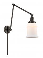 Innovations Lighting 238-OB-G181 - Canton - 1 Light - 6 inch - Oil Rubbed Bronze - Swing Arm