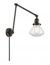 Innovations Lighting 238-OB-G322-LED - Olean - 1 Light - 9 inch - Oil Rubbed Bronze - Swing Arm