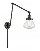 Innovations Lighting 238-OB-G324-LED - Olean - 1 Light - 9 inch - Oil Rubbed Bronze - Swing Arm