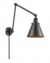  238-OB-M13-OB - Appalachian - 1 Light - 8 inch - Oil Rubbed Bronze - Swing Arm