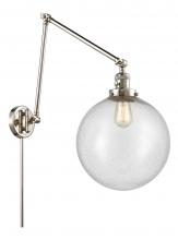 Innovations Lighting 238-PN-G204-12 - Beacon - 1 Light - 12 inch - Polished Nickel - Swing Arm