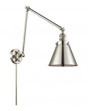 Innovations Lighting 238-PN-M13-PN - Appalachian - 1 Light - 8 inch - Polished Nickel - Swing Arm