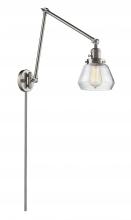 Innovations Lighting 238-SN-G172-LED - Fulton - 1 Light - 8 inch - Brushed Satin Nickel - Swing Arm